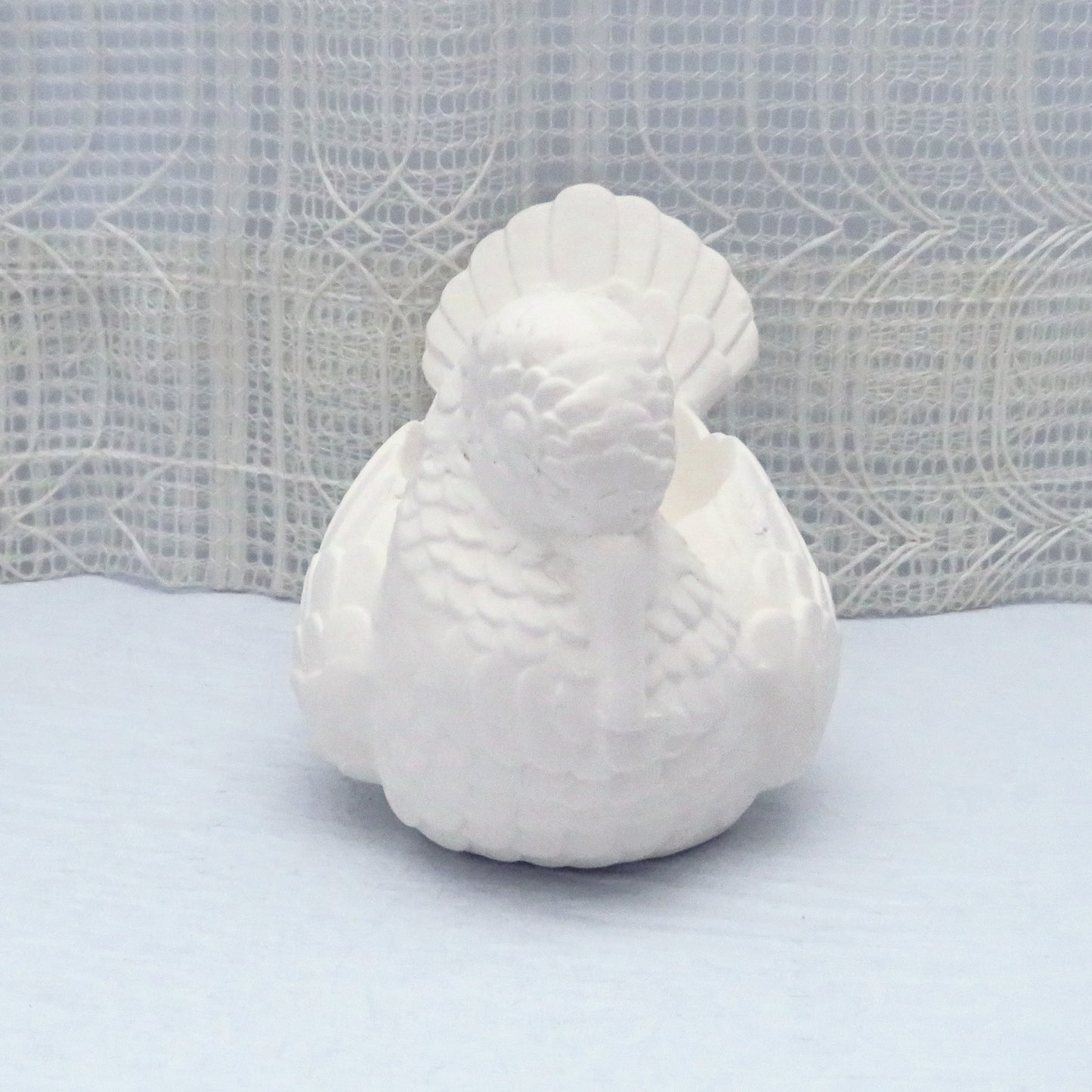 Ready to Paint Ceramic Bisque Bird Figurine / Paintable Ceramic Bird Statue / DIY Ceramics / Bisqueware / Bird Lover Present / Bird Decor