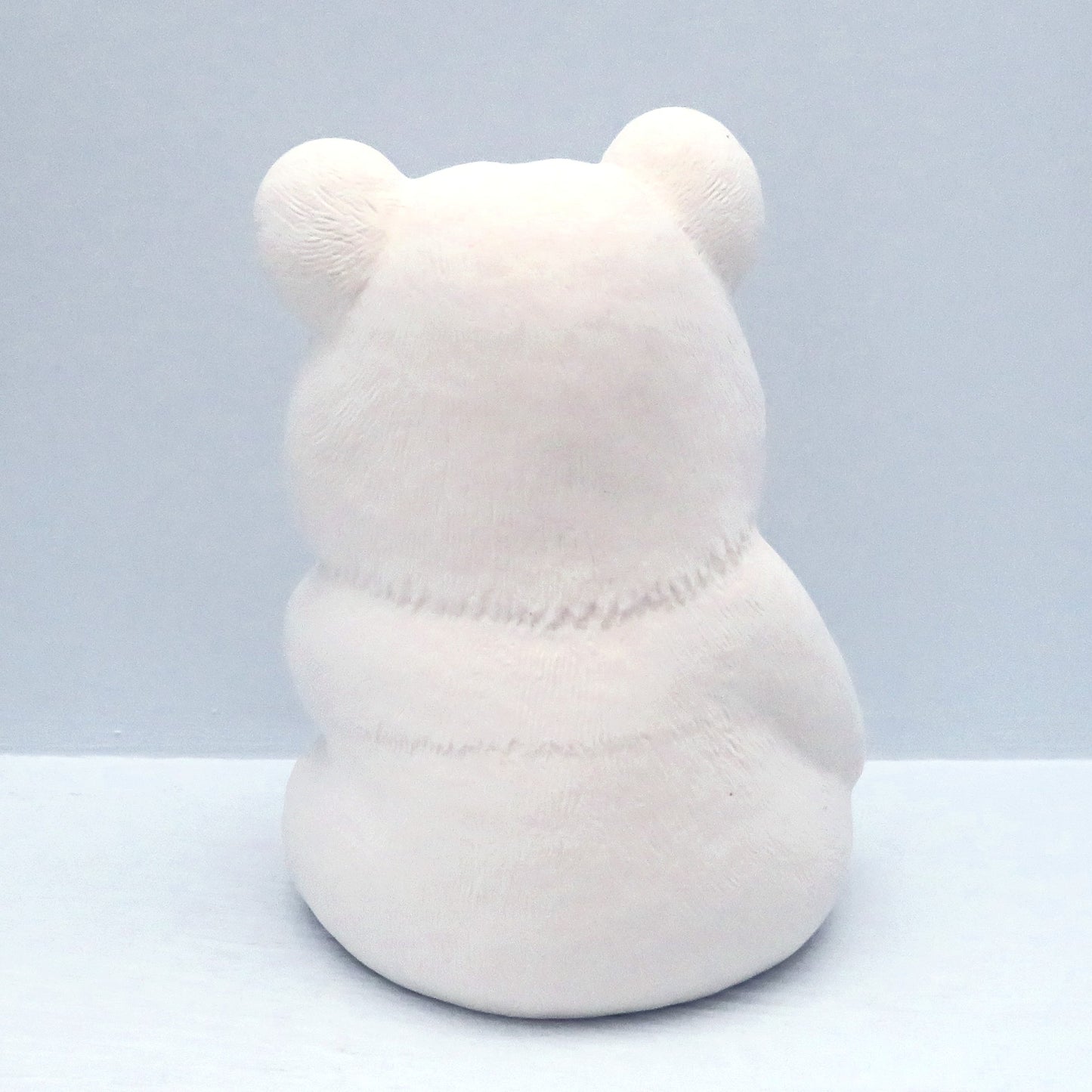 Handmade Ready to Paint Ceramic Panda Figurine, Unpainted Panda Statue, Paintable Ceramic Bisqueware, Panda Lover Gift, Panda Decor