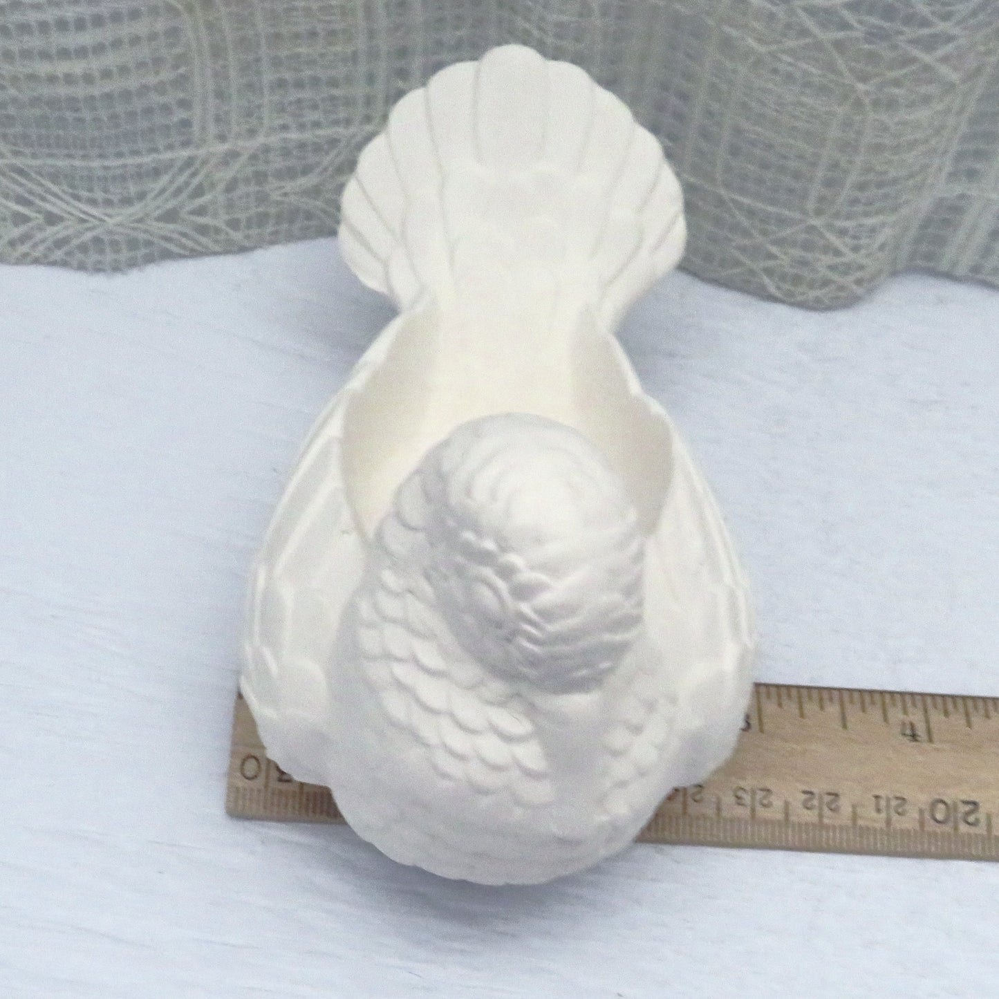 Ready to Paint Ceramic Bisque Bird Figurine / Paintable Ceramic Bird Statue / DIY Ceramics / Bisqueware / Bird Lover Present / Bird Decor