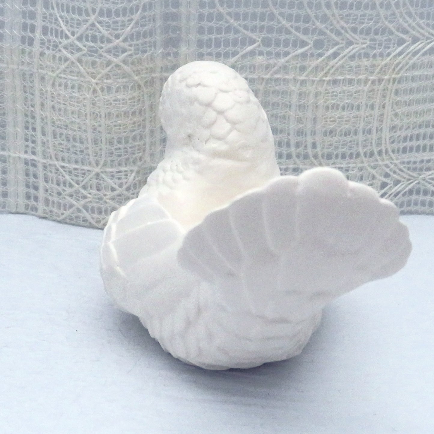 Ready to Paint Ceramic Bisque Bird Figurine / Paintable Ceramic Bird Statue / DIY Ceramics / Bisqueware / Bird Lover Present / Bird Decor