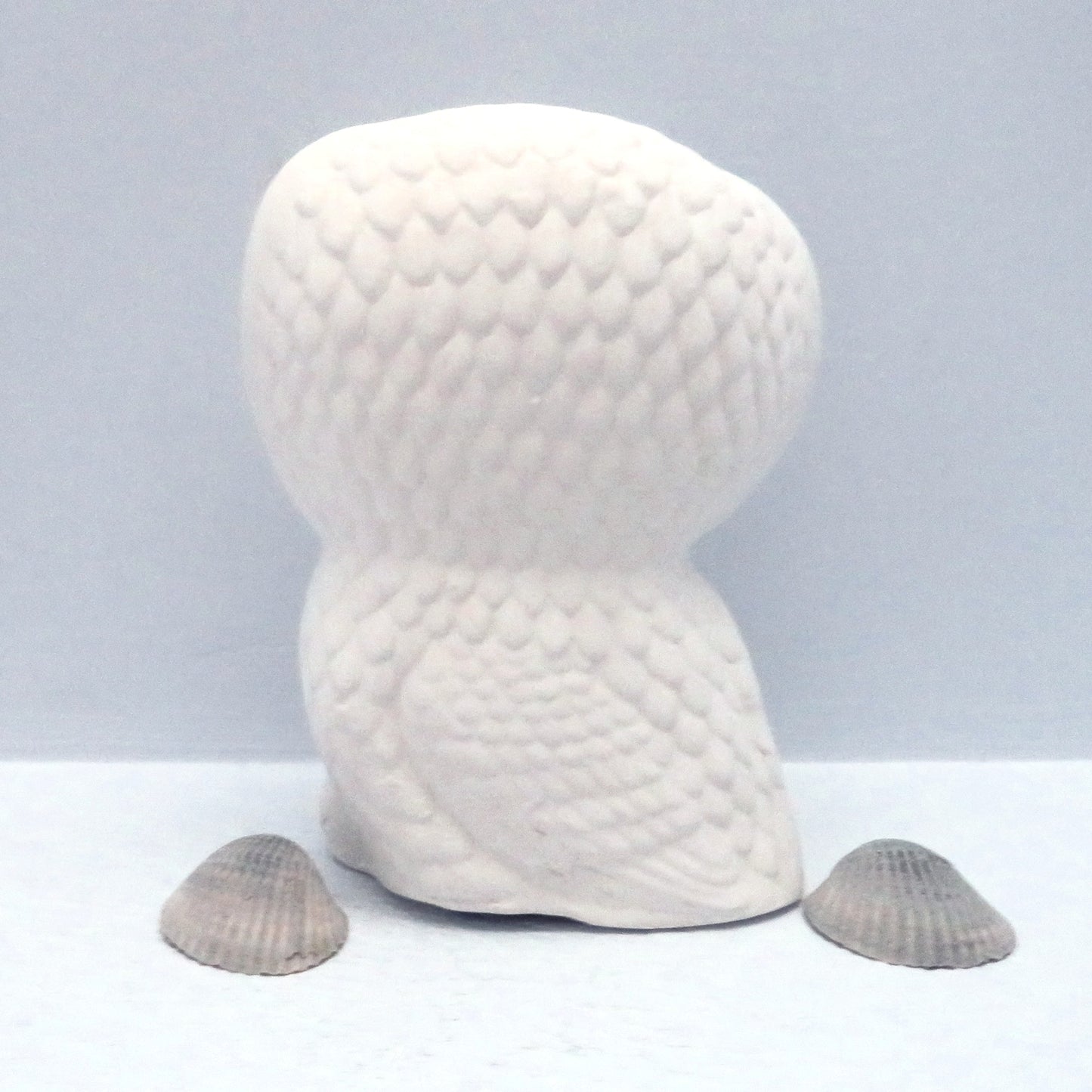 Handmade Ready to Paint Ceramic Owl Figurine
