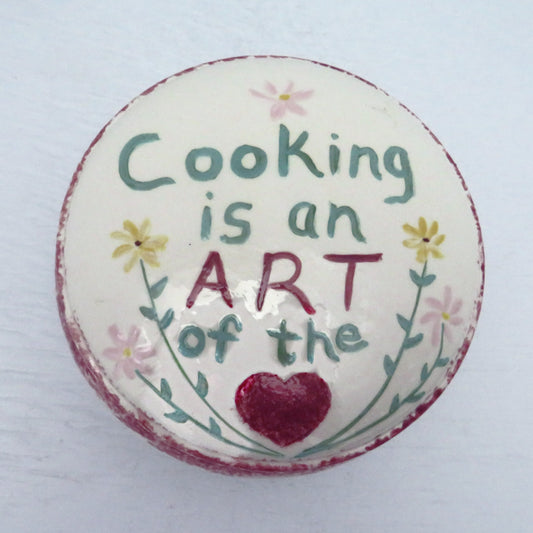 Handmade Ceramic Lidded Trinket Box, Round Treasure Box, Gift for Cooking Lover, Candy Dish, Sugar Bowl, Gift for Chef, Decorative Bowl