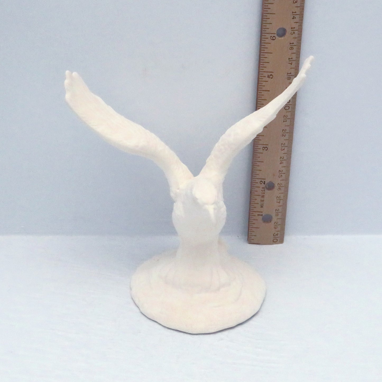 Handmade Ready to Paint Ceramic Eagle Figurine / Unpainted Eagle Statue / Ceramics to Paint / Paintable Ceramics / Paint it Yourself