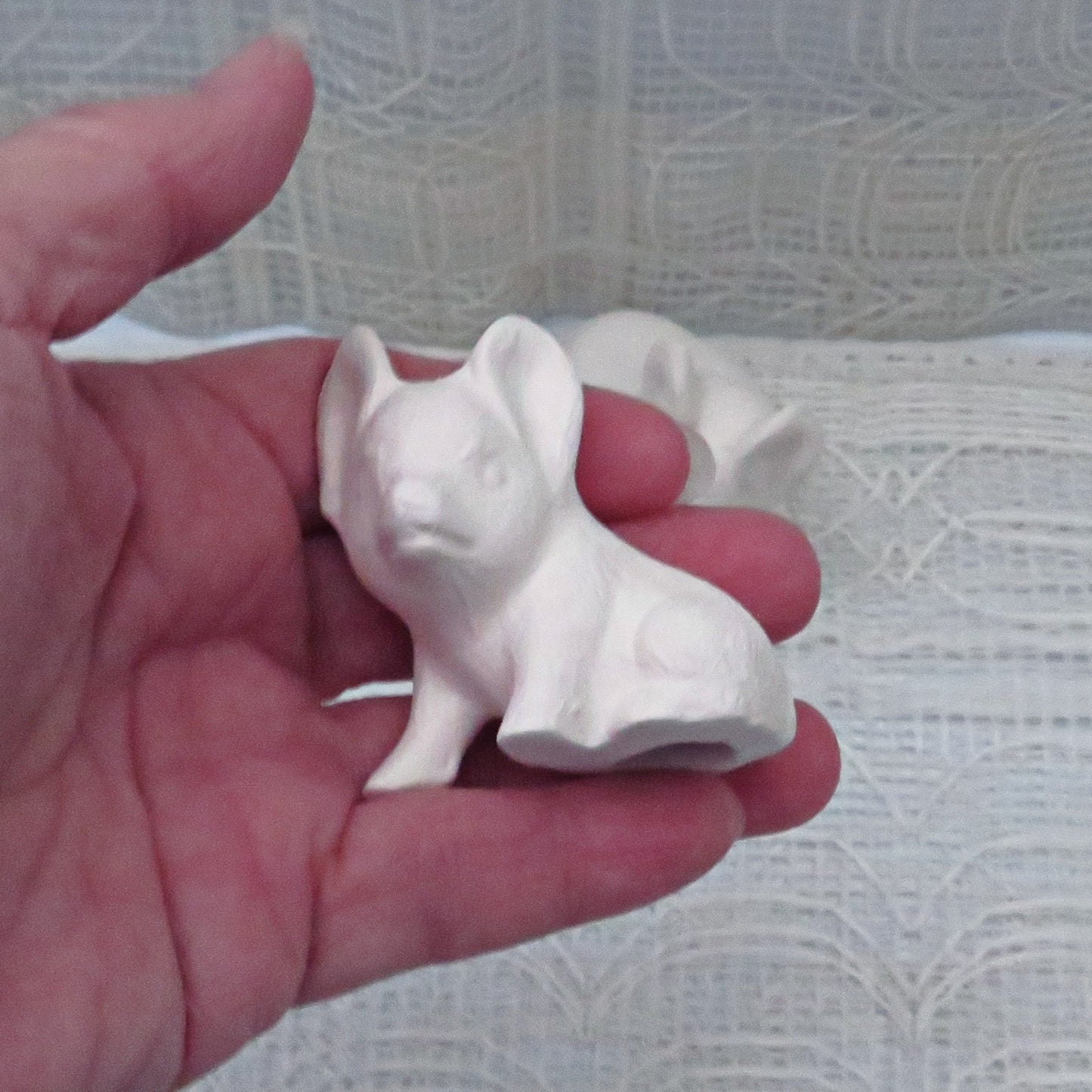 Unpainted Ceramic Bisque Pig Figurines / Pig Statues / Ready to Paint / Ceramics to Paint / Paintable Ceramics / Pig Decor / Pig Lover Gift