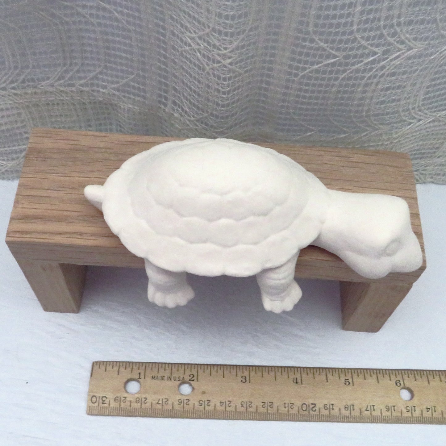 Handmade Ready to Paint Ceramic Turtle Figurine /Turtle Statue / Ceramics to Paint / Turtle Decor / Paintable Ceramics / Turtle Gift