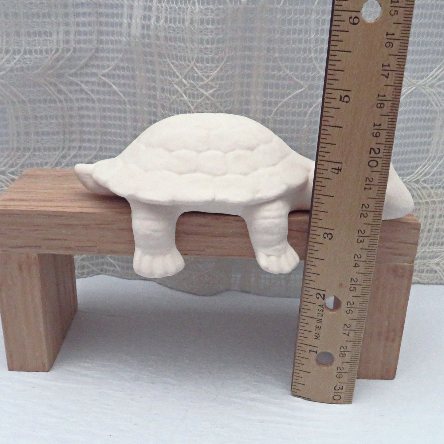 Handmade Ready to Paint Ceramic Turtle Figurine /Turtle Statue / Ceramics to Paint / Turtle Decor / Paintable Ceramics / Turtle Gift