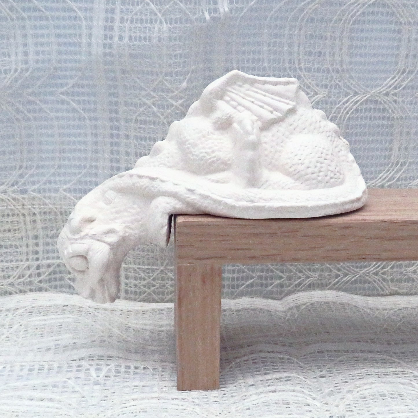 Unpainted Dragon Figurine, Unpainted Ceramic Dragon Statue, Paintable Ceramic Dragon, Ceramics to Paint, Ready to Paint, Dragon Lover Gift