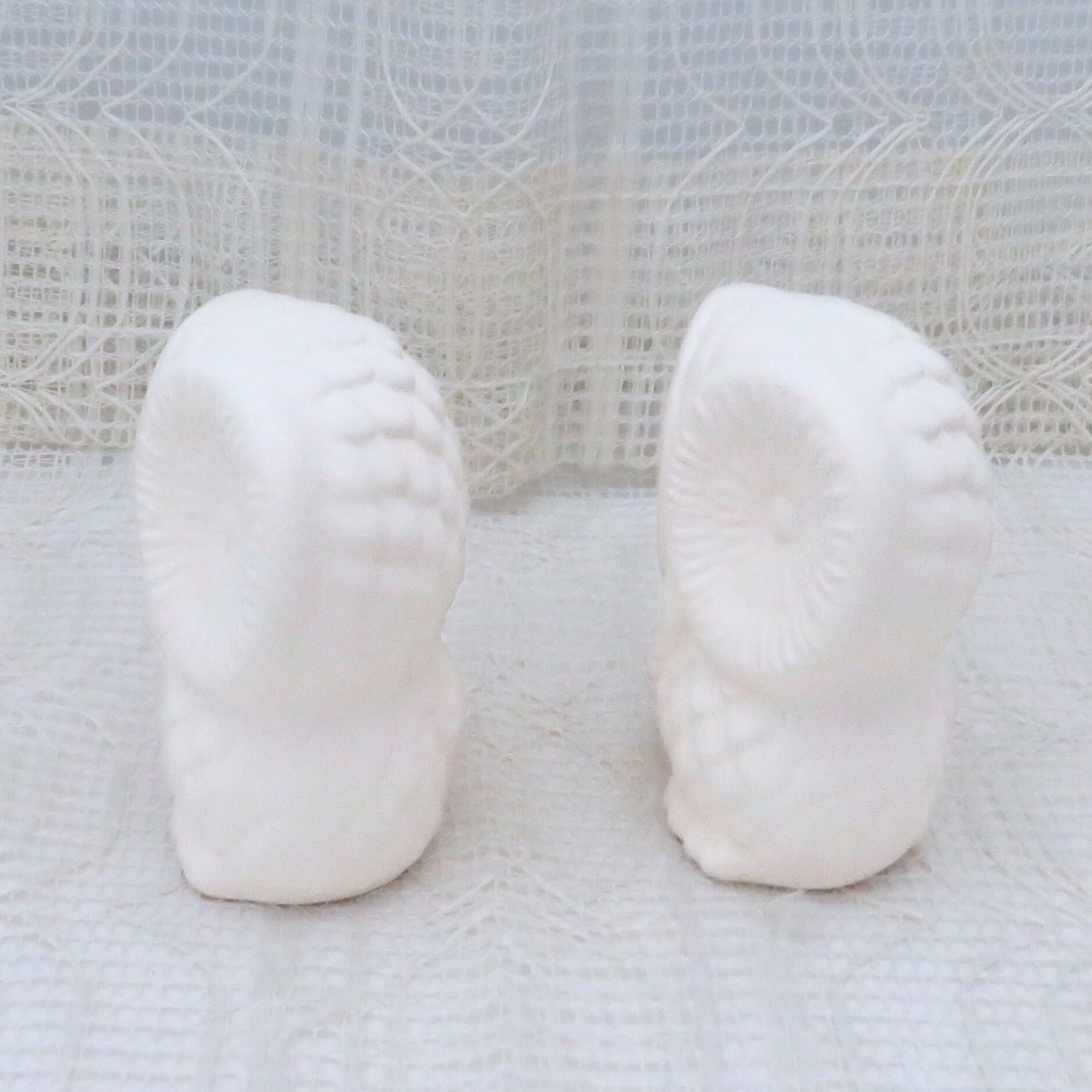 Ready to Paint Handmade Ceramic Owl Figurines, Unpainted Bisque Ceramics to Paint, Owl Statues, Paintable Ceramics, Owl Lover Gift