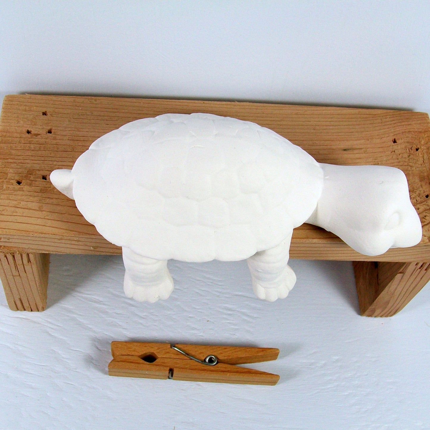 Handmade Ready to Paint Ceramic Turtle Figurine /Turtle Statue / Ceramics to Paint / Turtle Decor / Paintable Ceramics / Turtle Gift