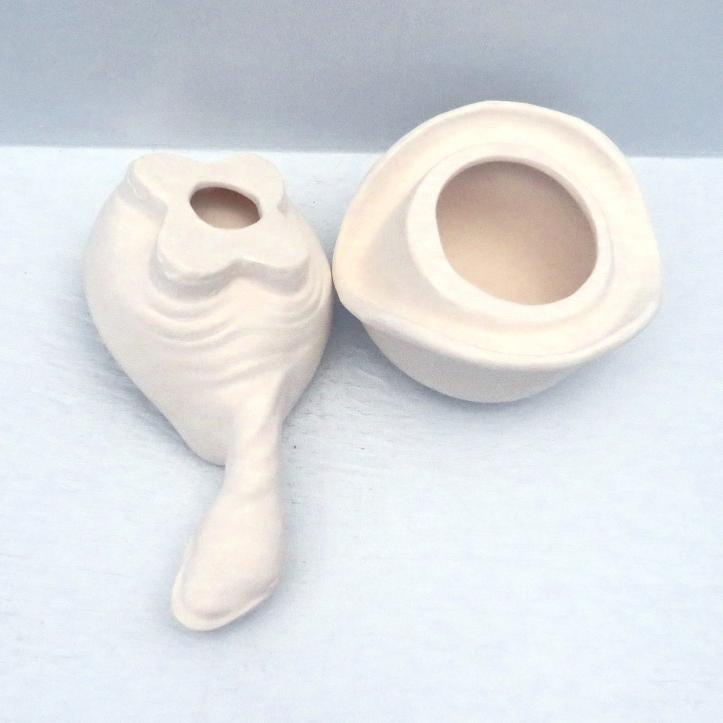 Handmade Ready to Paint Ceramic Bisque Turtle Trinket Dish / Ceramics to Paint / Jewelry Box / Paintable Ceramics / Turtle Figurine Gift