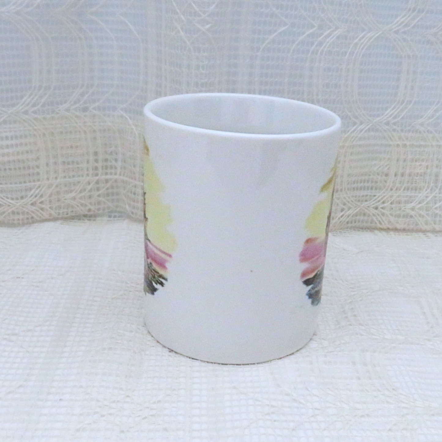 Handmade Nautical Style Coffee Mug with Clipper Ship, 11 Ounce Coffee Cup