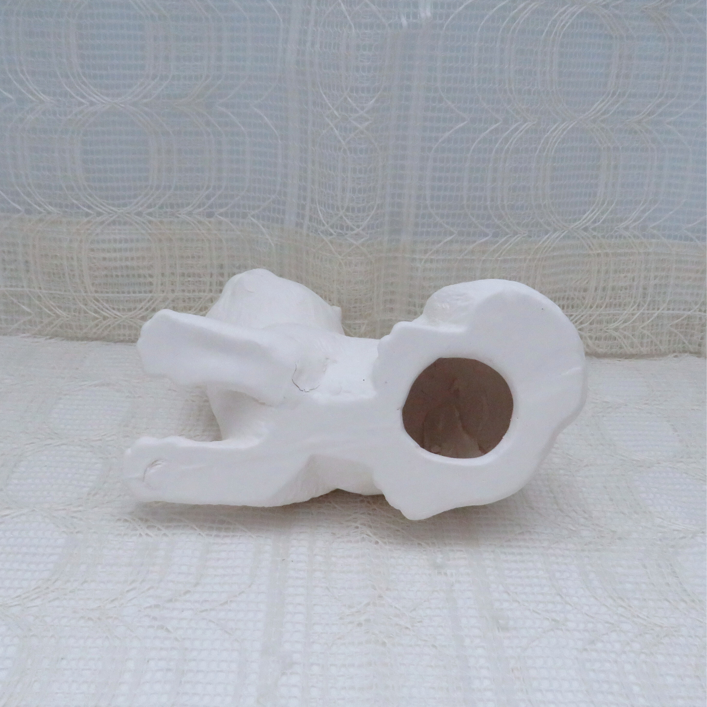 Ready to Paint Ceramic Bisque Cat Figurine / Ceramics to Paint / Paintable Cat Statue / Cat Decor / Cat Gift / Cat Mom / Unpainted Bisque