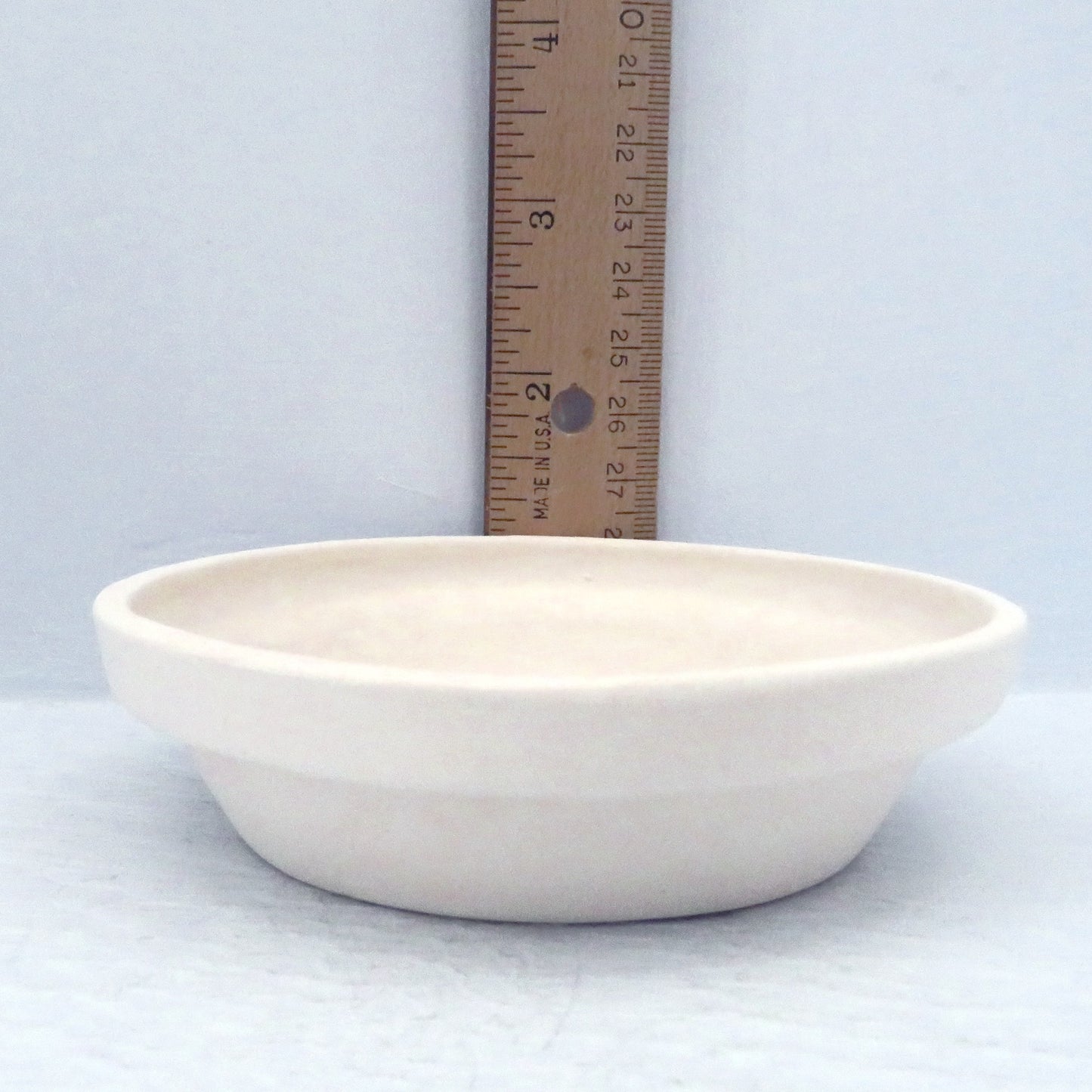 Unpainted Ceramic Pot, Handmade Ready to Paint Ceramic Planter and Saucer, Garden Lover Gift