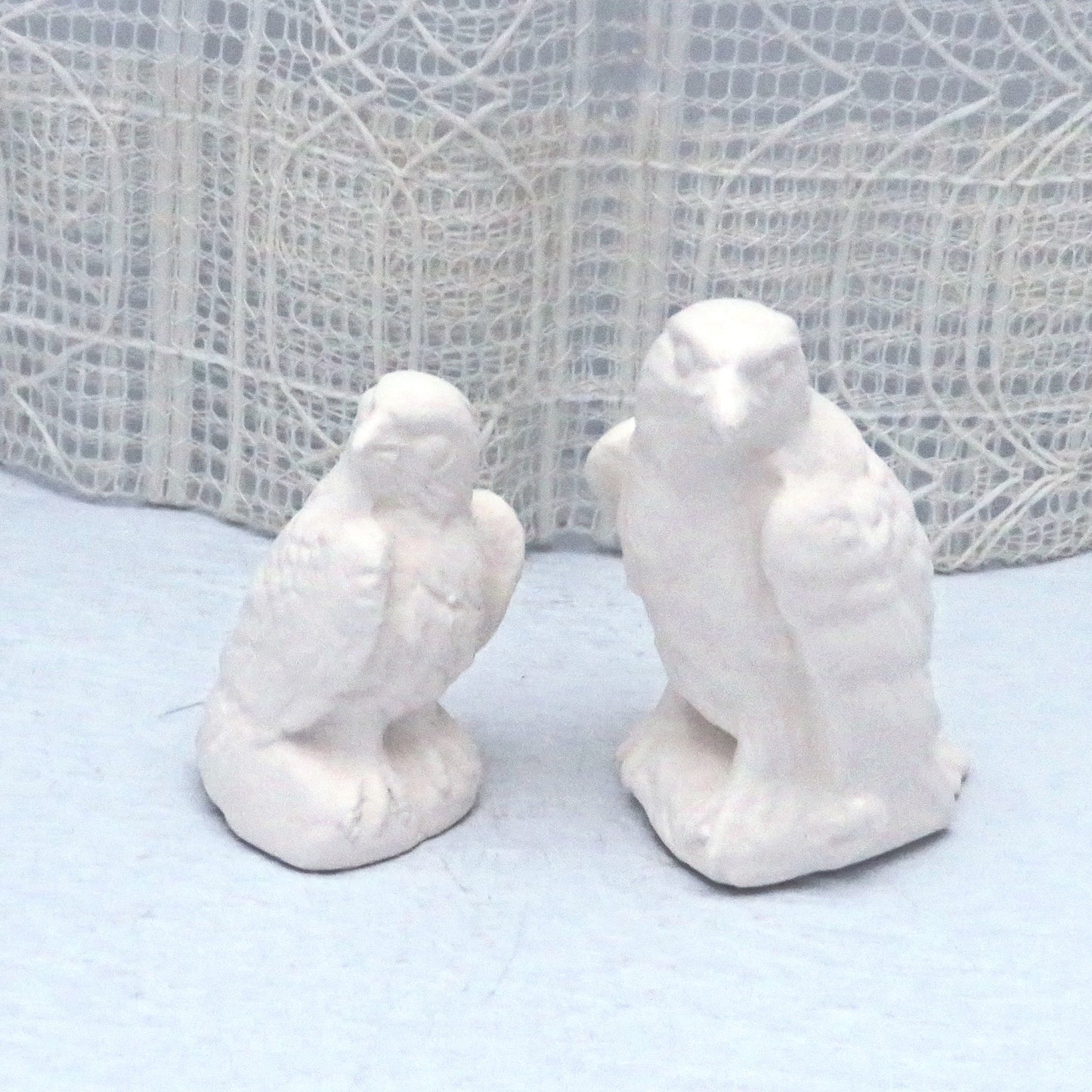 Unpainted Ceramic Bisque Eagle Figurines, Ready to Paint Eagle Statues, Bisqueware, Ceramics To Paint, Paintable Ceramics, Eagle Decor