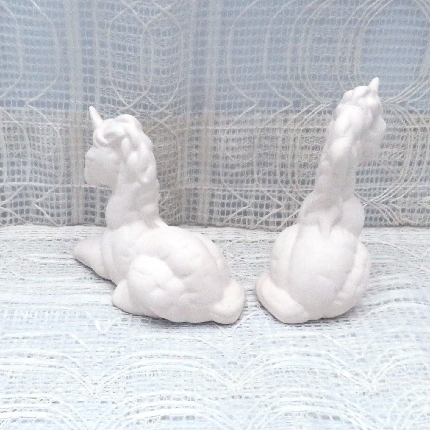 Unpainted Ceramic Unicorn Figurine, Ready to Paint, Unicorn Statue, Unicorn Decor, Paintable Ceramics, Ceramics to Paint, Unicorn Gift