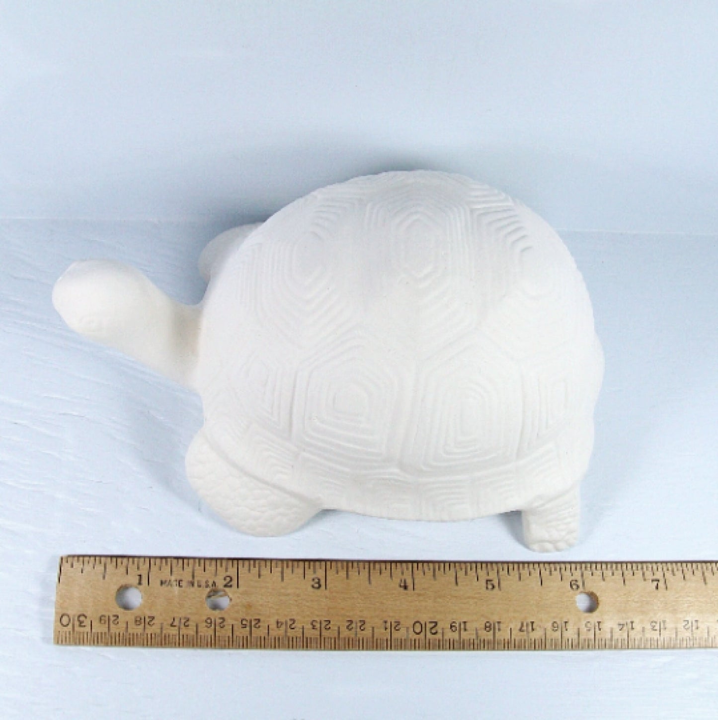 Unpainted Ceramic Turtle / Handmade Ceramic Bisque / Turtle Statue / Ceramic Turtle Figurine / Ceramics To Paint / Paintable Ceramics