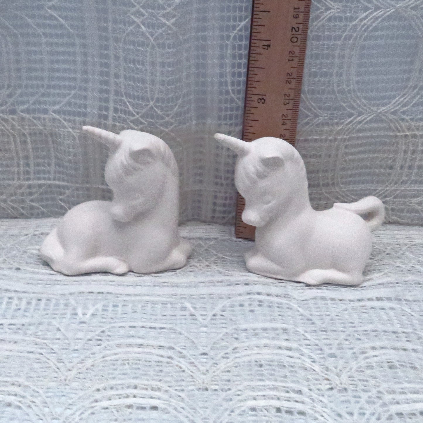 Handmade Ready to Paint Ceramic Unicorn Figurines, Ceramics to Paint,  Paintable Ceramic Unicorn Statues, Mythical Animals, Fantasy Creatures