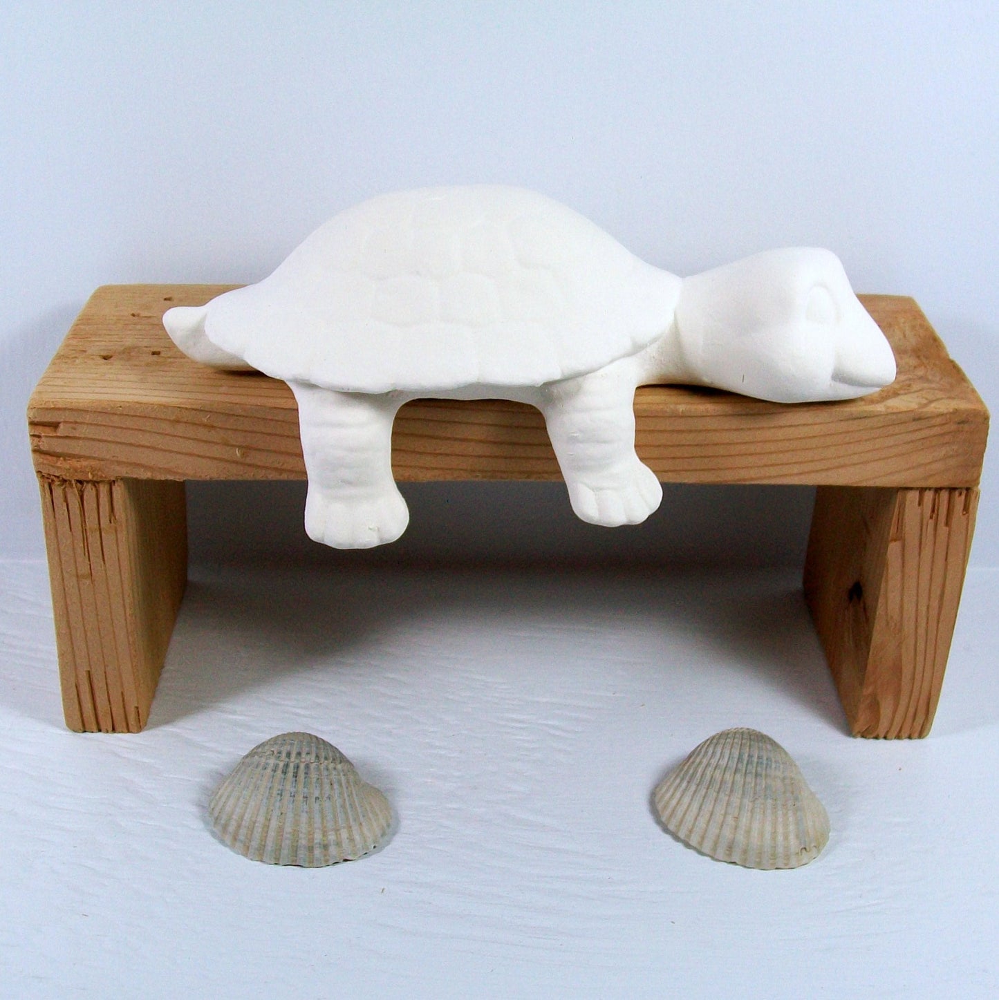 Handmade Ready to Paint Ceramic Turtle Figurine /Turtle Statue / Ceramics to Paint / Turtle Decor / Paintable Ceramics / Turtle Gift