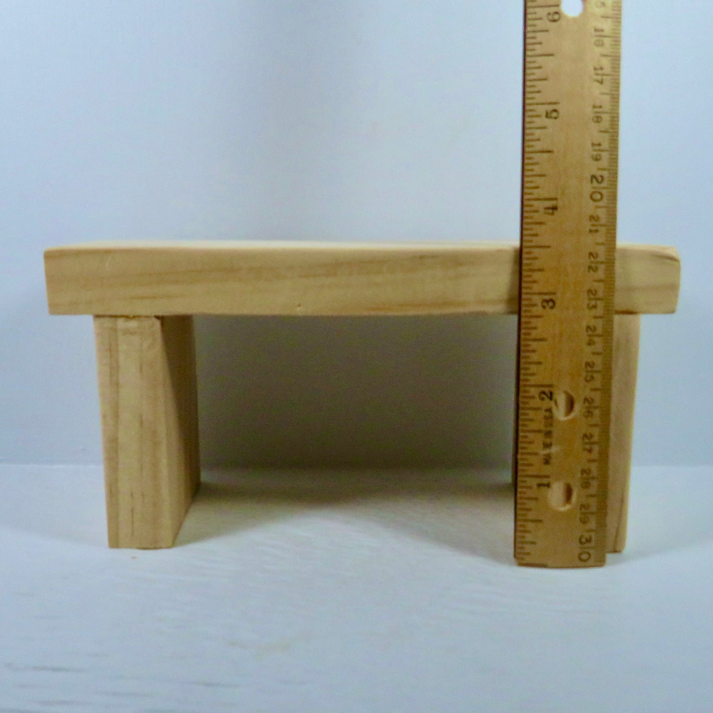 Wood Pedestal / Wood Display Bench / Display Bench / Wooden Pedestal