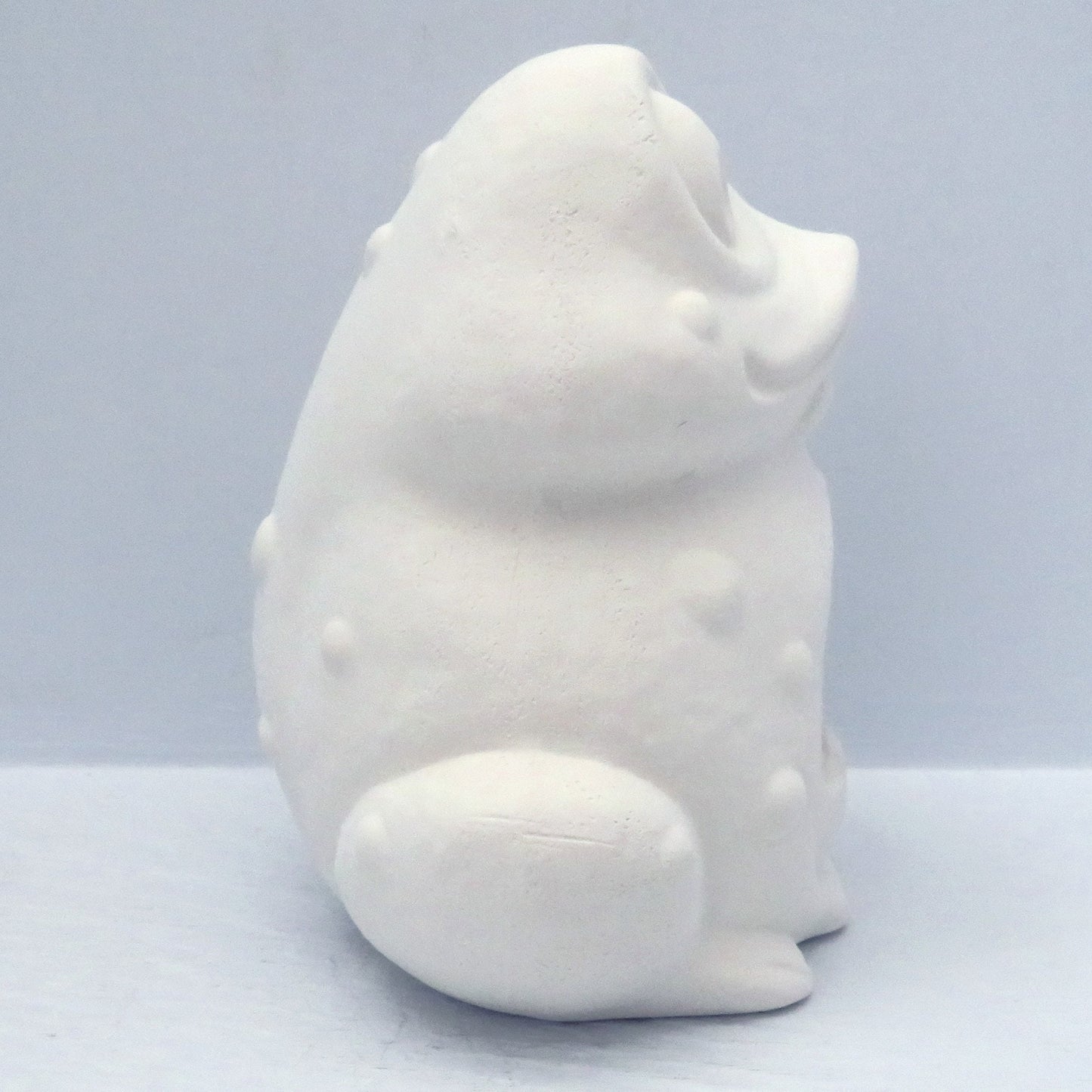 Handmade Unpainted Ceramic Bisque Frog Sponge Holder / Ready To Paint Frog Figurine / Frog Kitchen Decor /  Paintable Ceramics