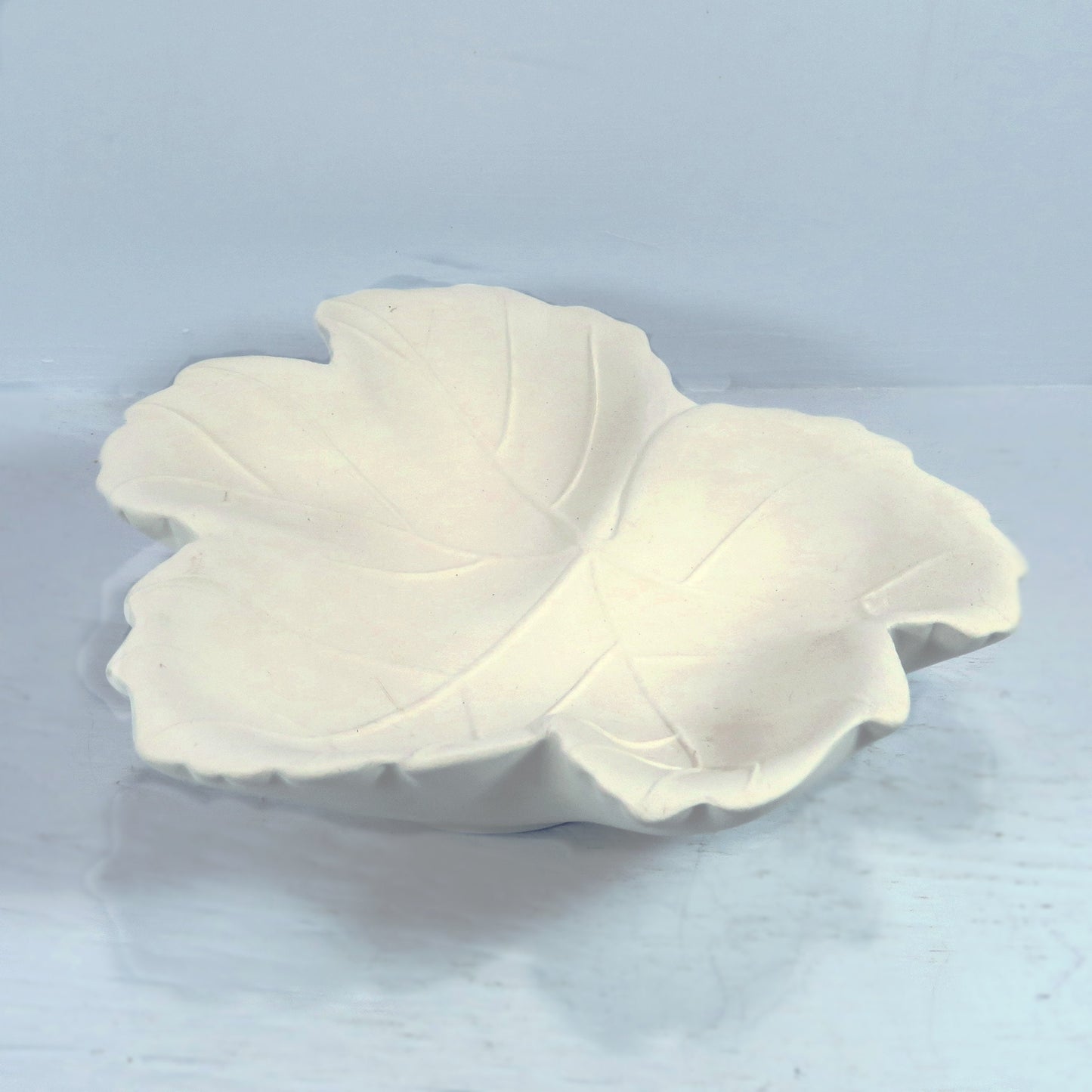 Ready to Paint Handmade Ceramic Maple Leaf Trinket Dish / Nature Decor / Maple Leaf Gift