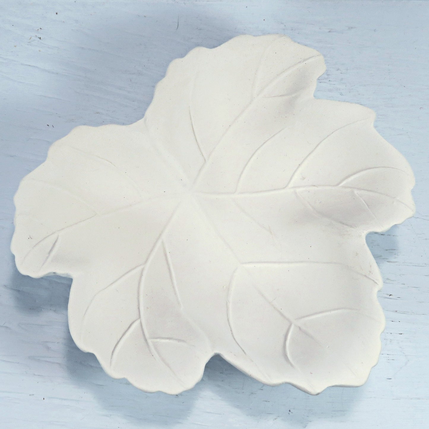 Ready to Paint Handmade Ceramic Maple Leaf Trinket Dish / Nature Decor / Maple Leaf Gift