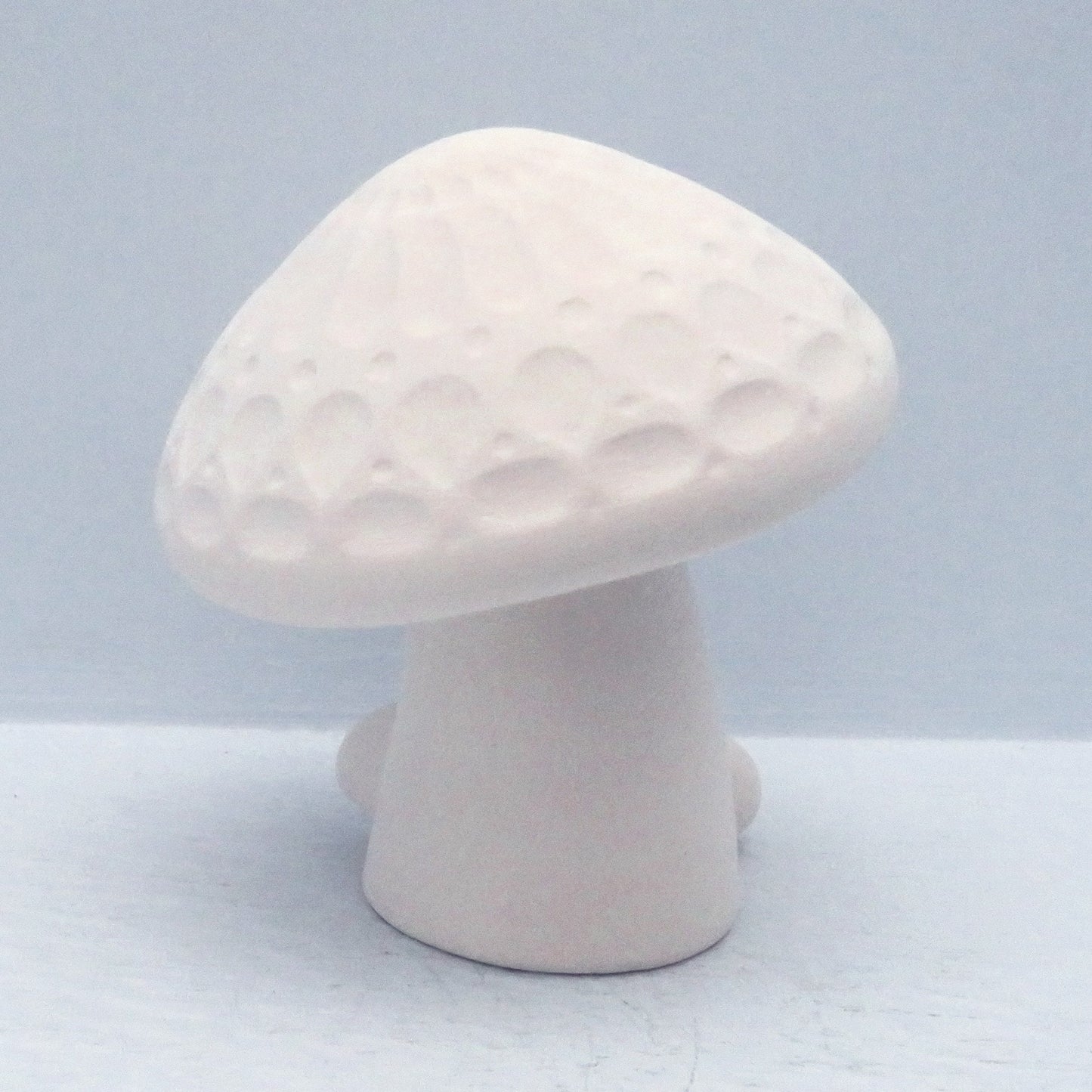 Handmade Ready to Paint Ceramic Mushroom Figurine  / Ceramics to Paint / Paintable Ceramic Mushroom Statue / Housewarming Gift