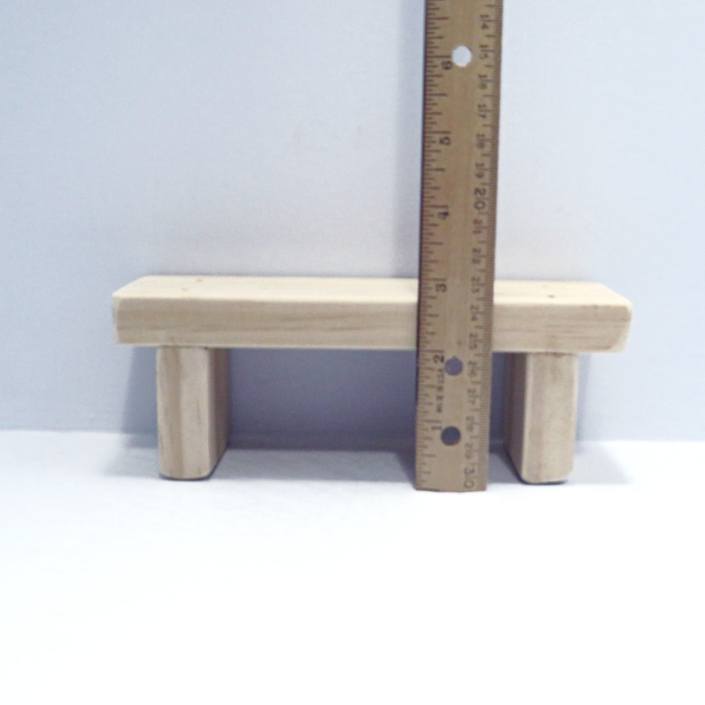 Wood Pedestal / Wood Display Bench / Display Bench / Wooden Pedestal